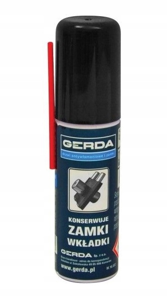 

Preparat Gerda Spray Do Konserwacji Wkładek Zamków