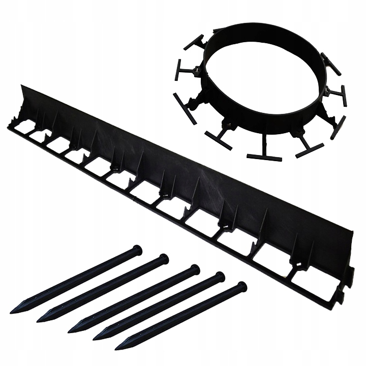 

Wysokie Obrzeże trawnikowe 7,8 cm Border 5 kotew