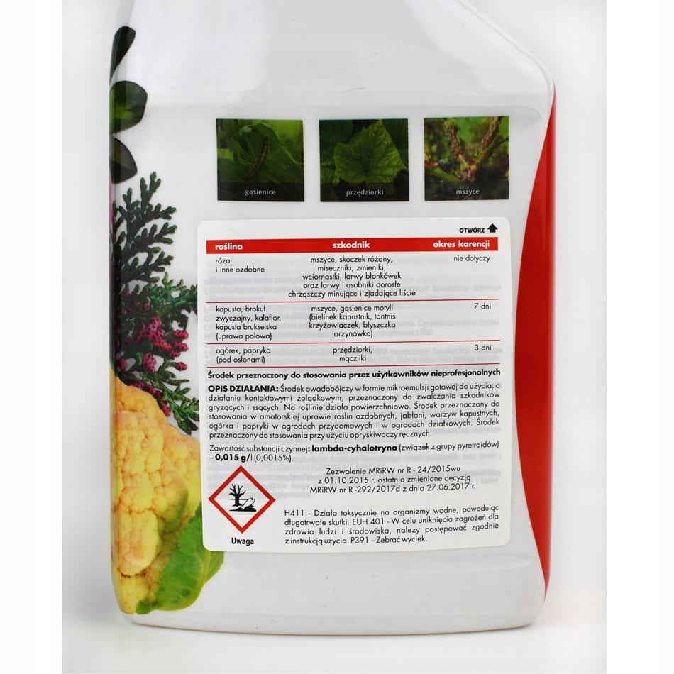 Karate Spray na Szkodniki - Target 750 ml Stan opakowania oryginalne