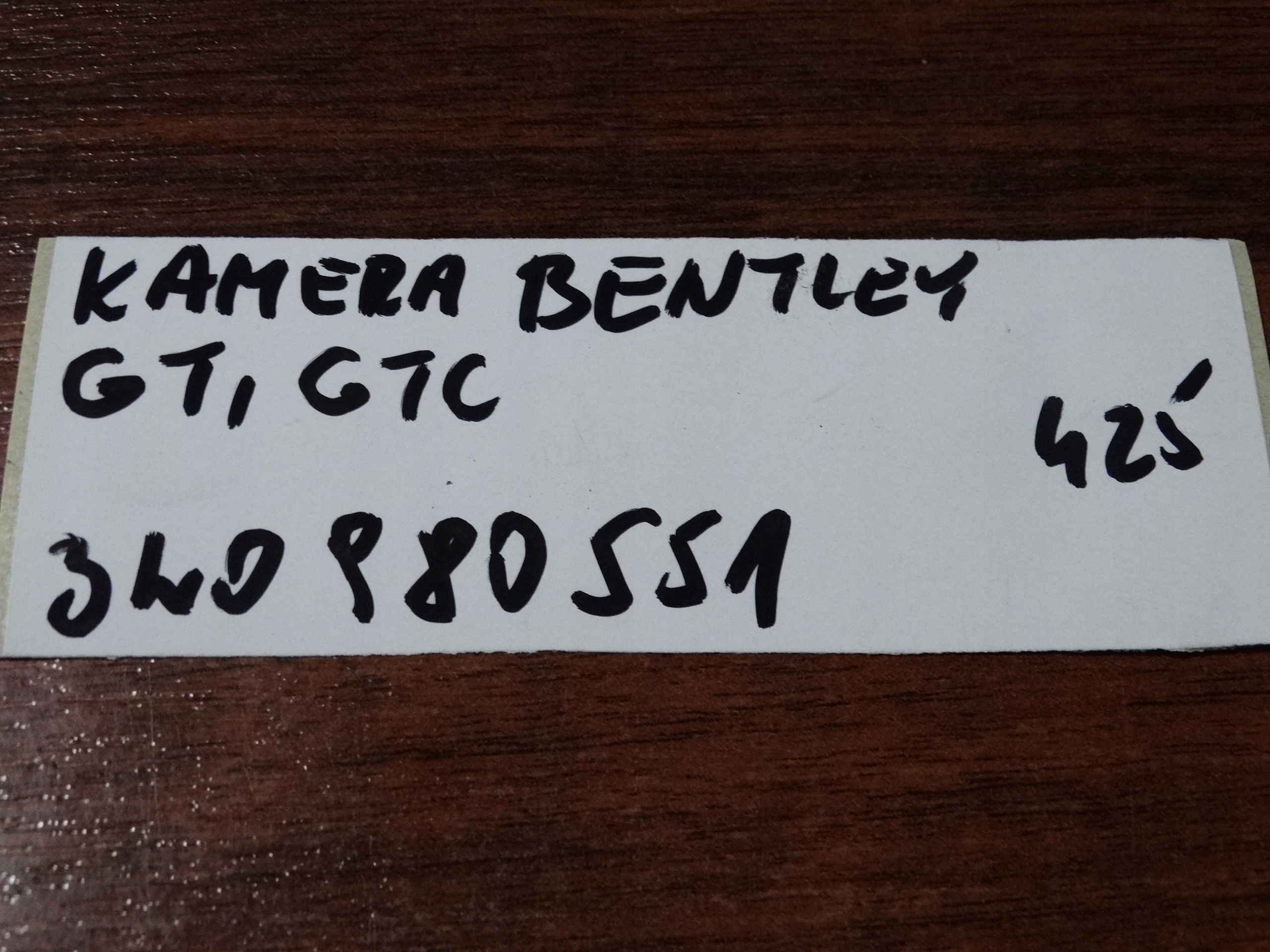 IDEALNA KPL. KAMERA BENTLEY GT GTC 1