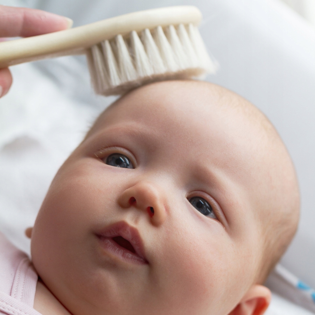 BOCIOLAND SZCZOTKA DO WŁOSÓW dla dzieci kozie włosie miękka dla niemowląt Marka Bocioland