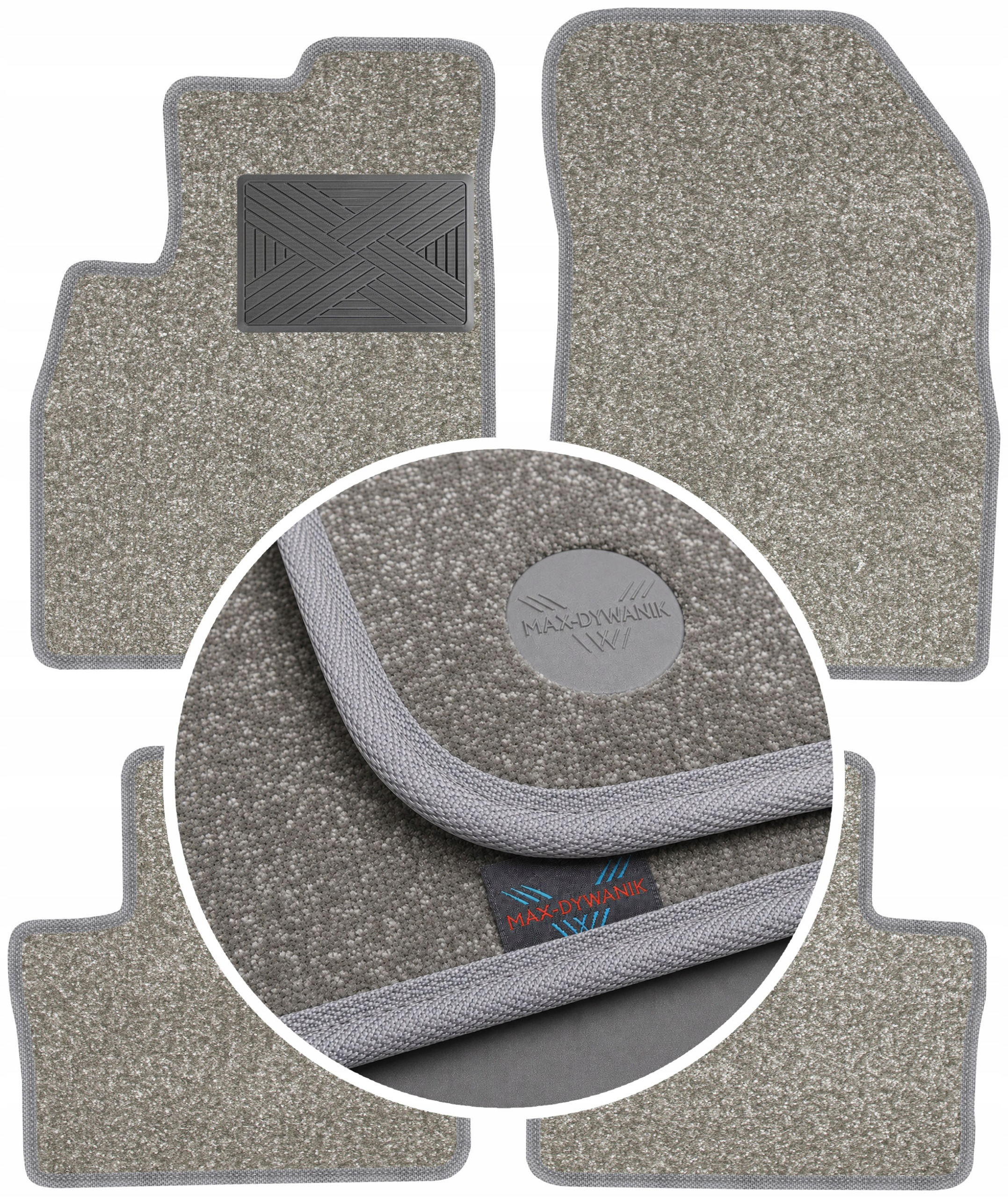 Koberce do auta Nissan Micra IV K13 2010-2016 Perl-Line 12mm