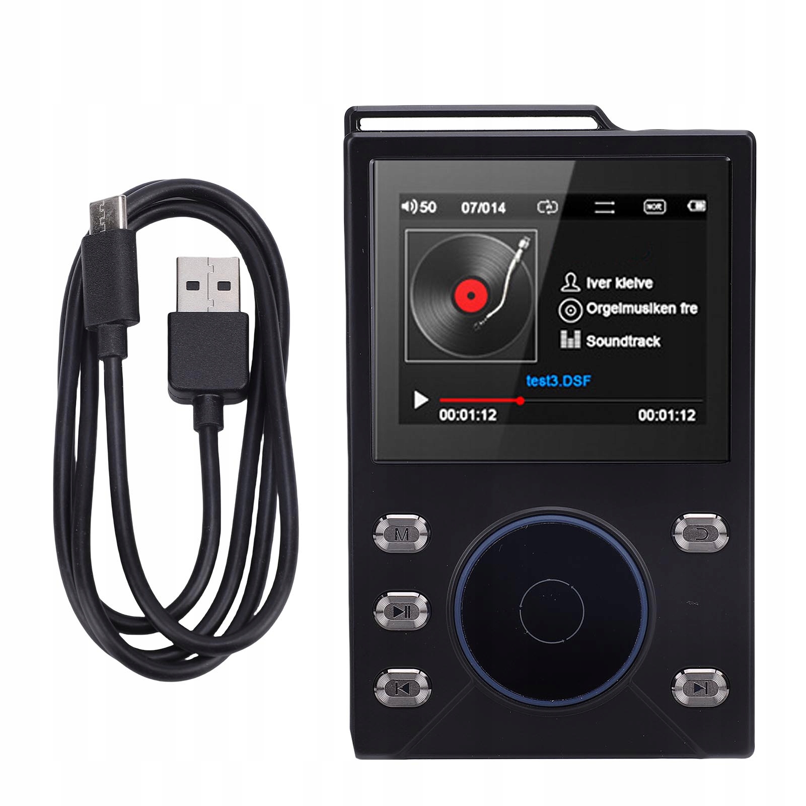 Odtwarzacz HiFi MP3 DSD FLAC Bezstratne odtwarzanie Cyfrowy 8L