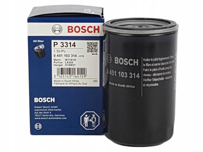

Filtr Oleju Bosch Skoda Fabia Octavia 1.6 1.8 2.0