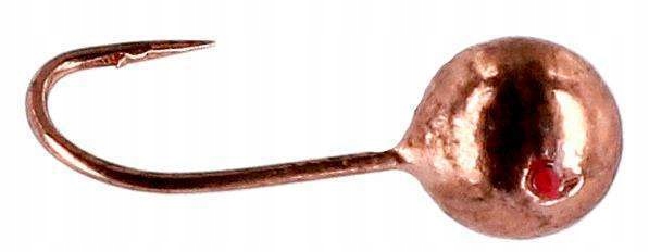 Mormyszka Mikado Okrągła 3.0mm Kolor Miedź