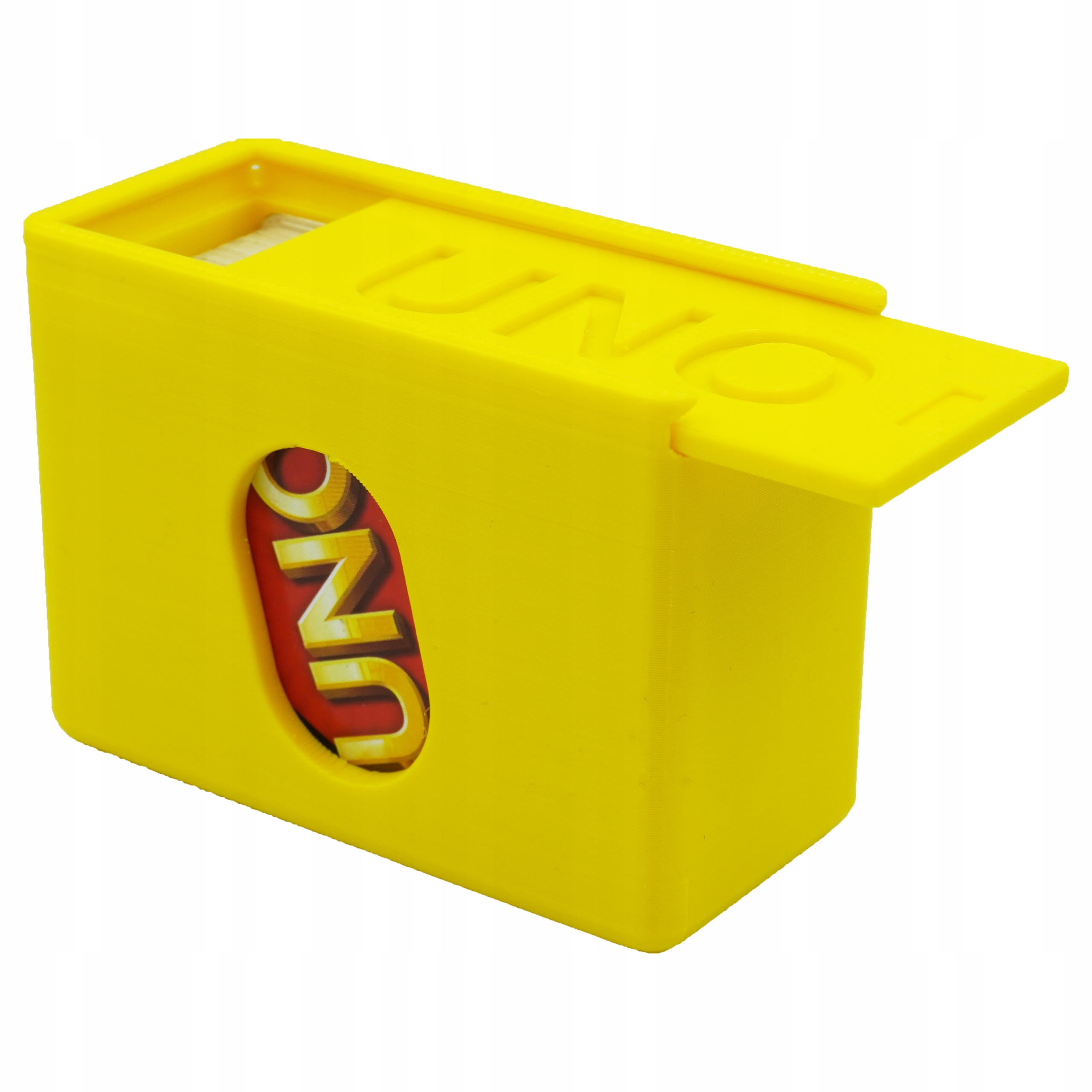 Pudełko na karty UNO Opakowanie Case ŻÓŁTY