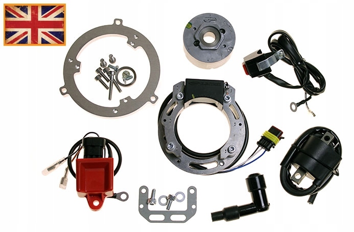 Electrex CDI Zapaľovací Set Pre: Husqvarna Cr 250 '82-'86, '88, Cr 400/430