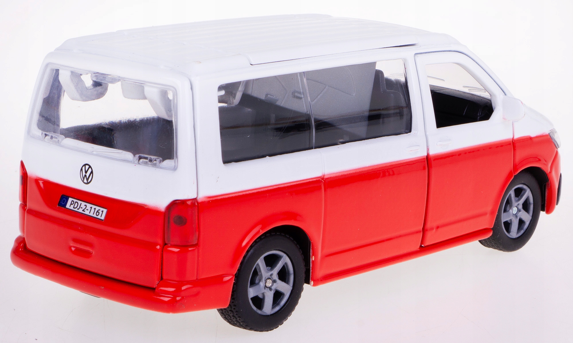 VOLKSWAGEN T6.1 2019 CAMPER TRANSPORTER NAPĘD KAMPER KIDS GLOBE Kolor dominujący odcienie czerwieni
