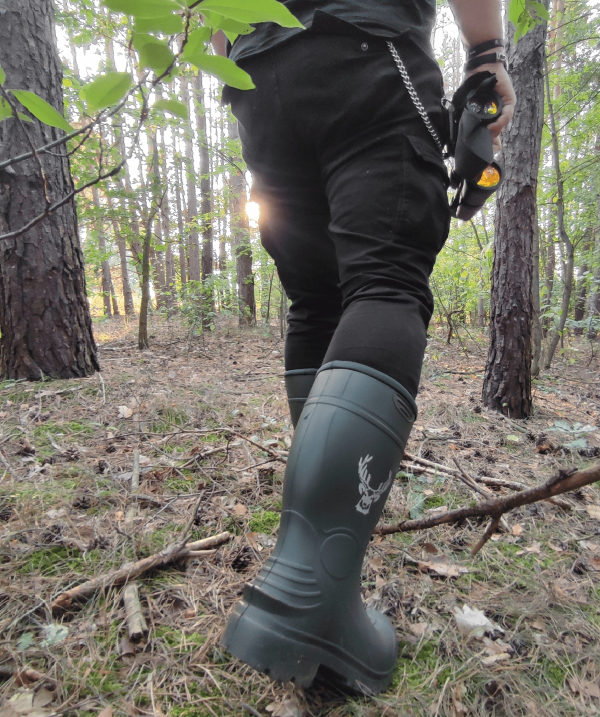 KALOSZE MĘSKIE MYŚLIWSKIE OCIEPLANE HUBERTUS 42 Rozmiar 42