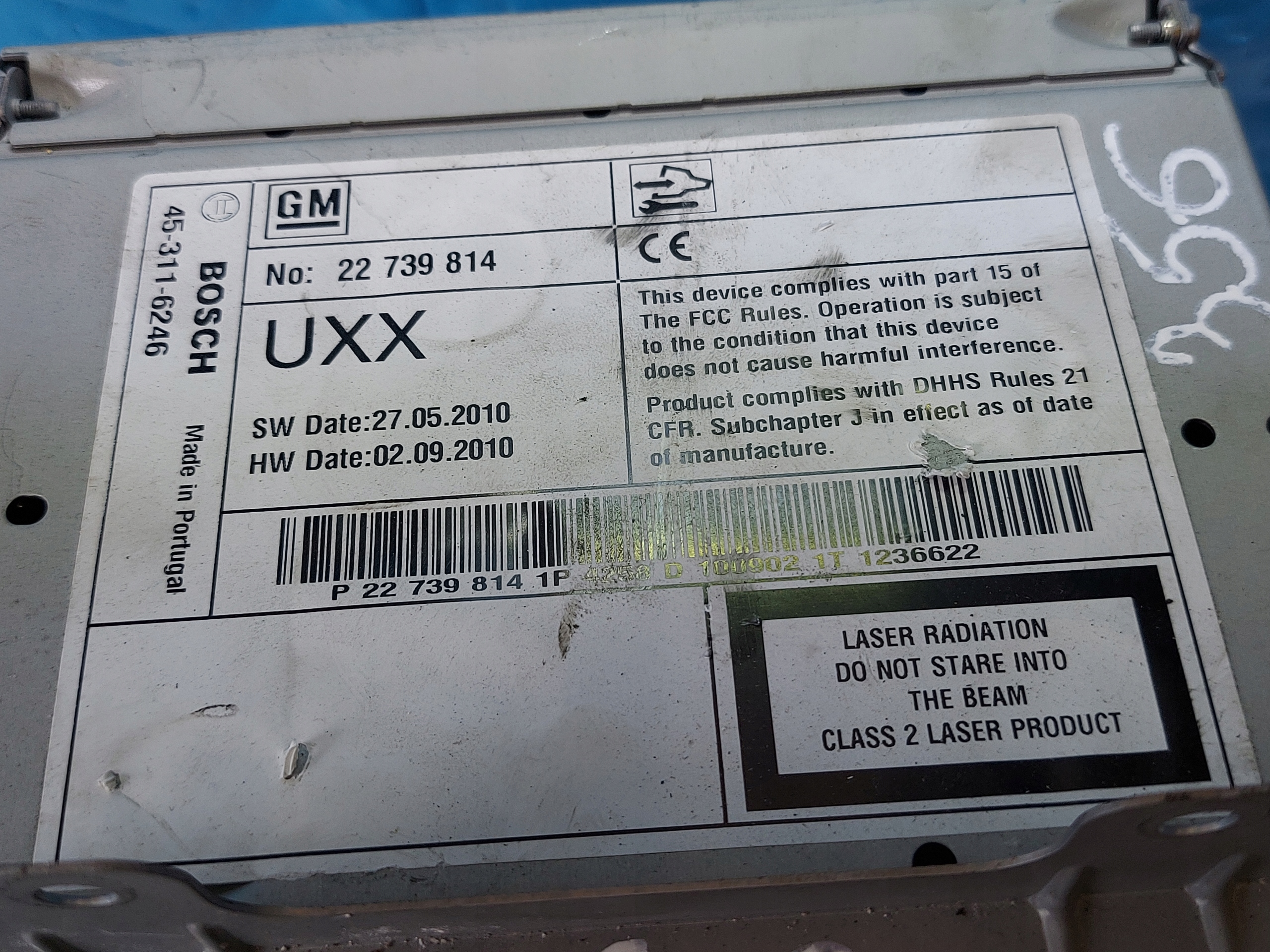RADIO EKRAN INSIGNIA A 22739814