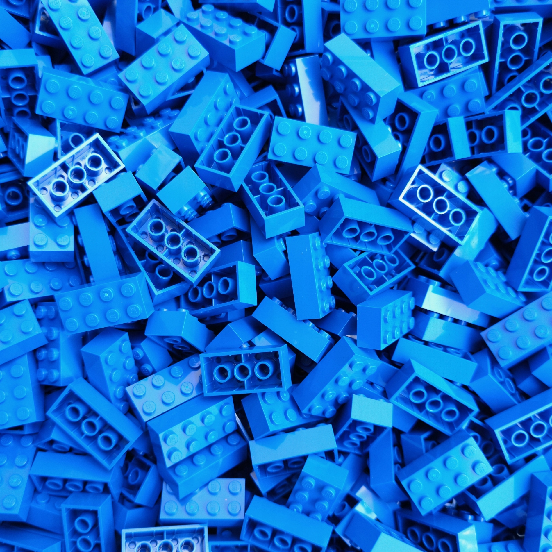 Lego Kostka Cihla 2x4 Modrá 300173 3001 100 Ks