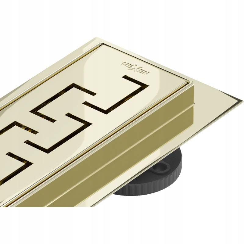 Mexen Flat 360° M15 odtokový žľab otočný 50 cm, Zlatá