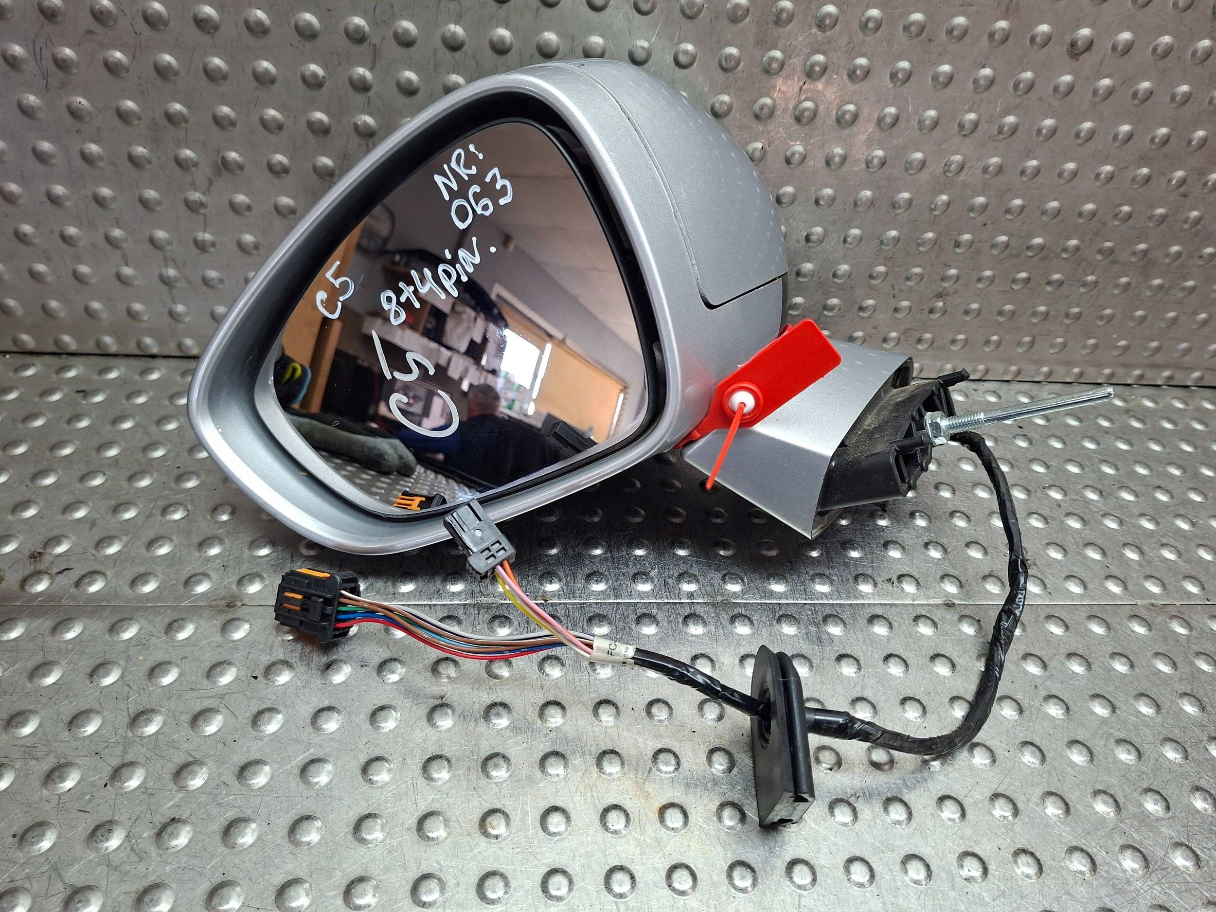 mirror exterior left 12 PIN CITROEN C5 III X7 2007