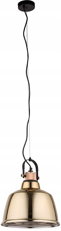 Nowodvorski Lampa 8381 Amalfi Zwis Szkło Mosiądz