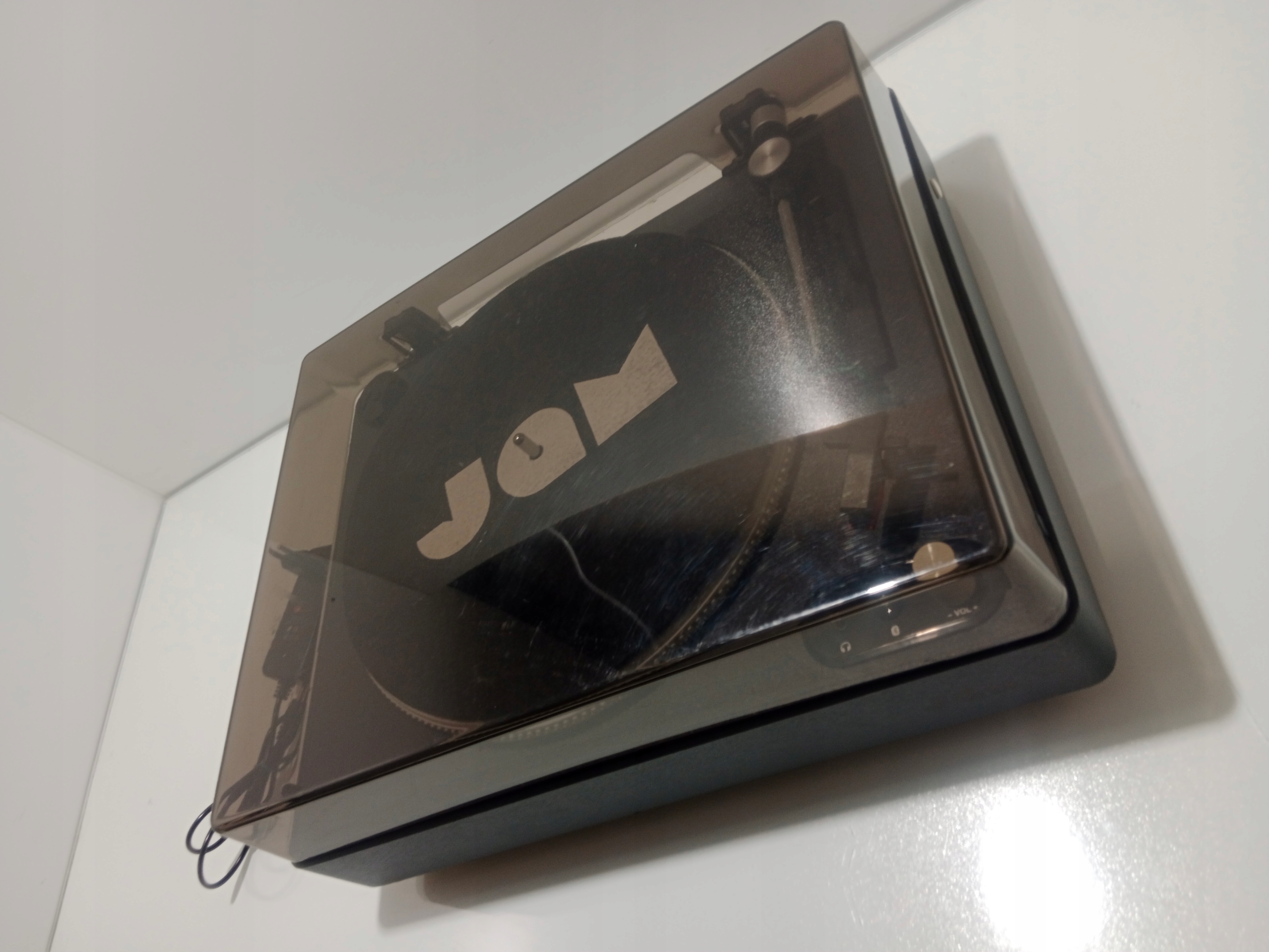 GRAMOFON JAM SPUN Out Bluetooth 33-1/3/45/73 AUX Napęd paskowy