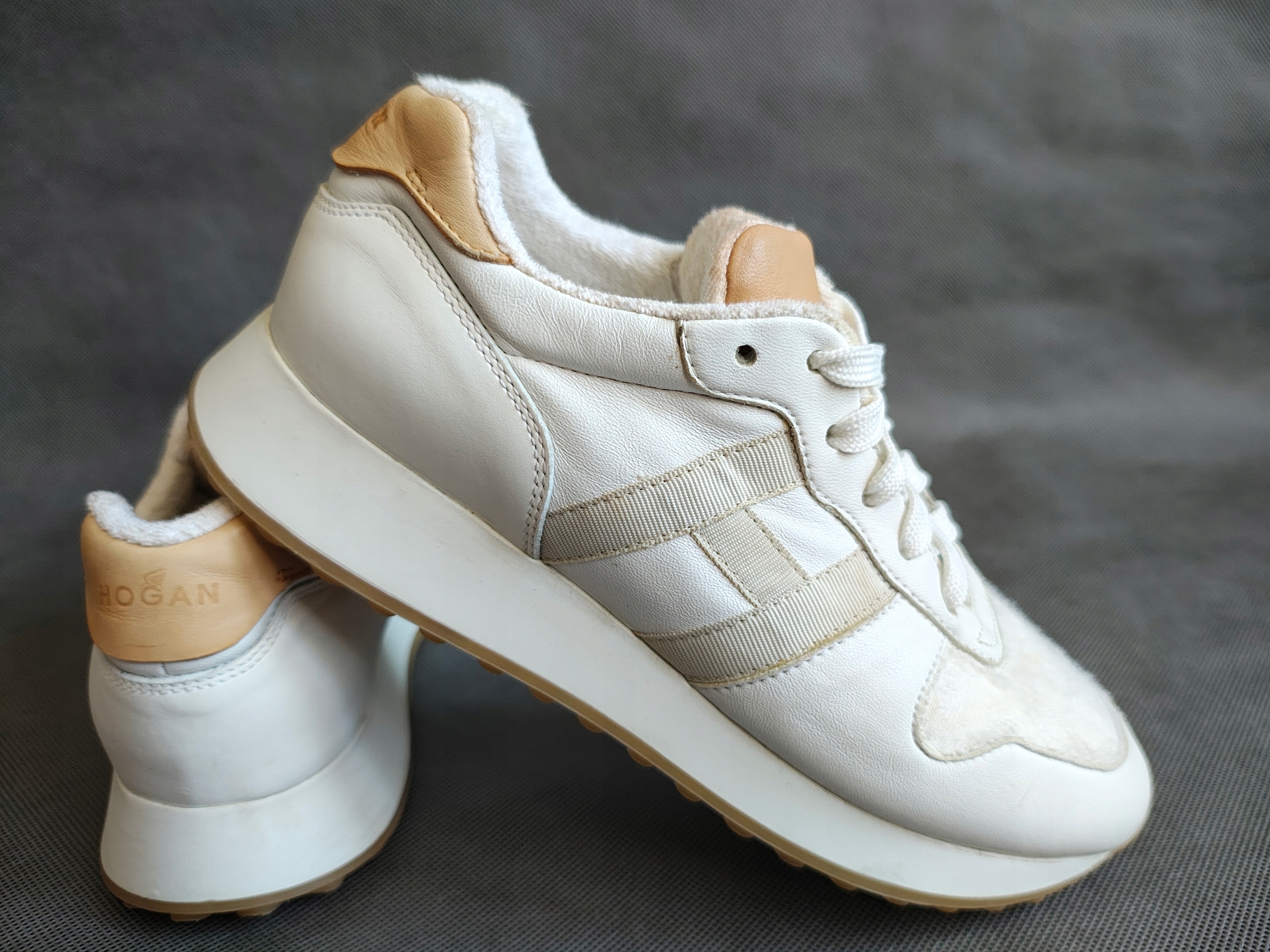 HOGAN 24AW スニーカー グレー系 Made In Italy 17133633IG_14_f.jpg