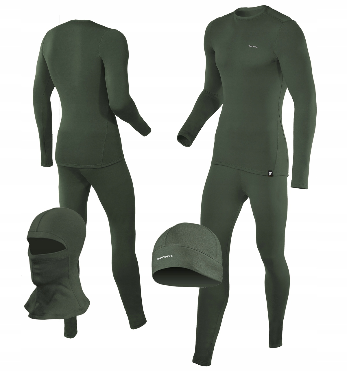 Ciepła Wojskowa Bielizna Termoaktywna Męska Berens XL