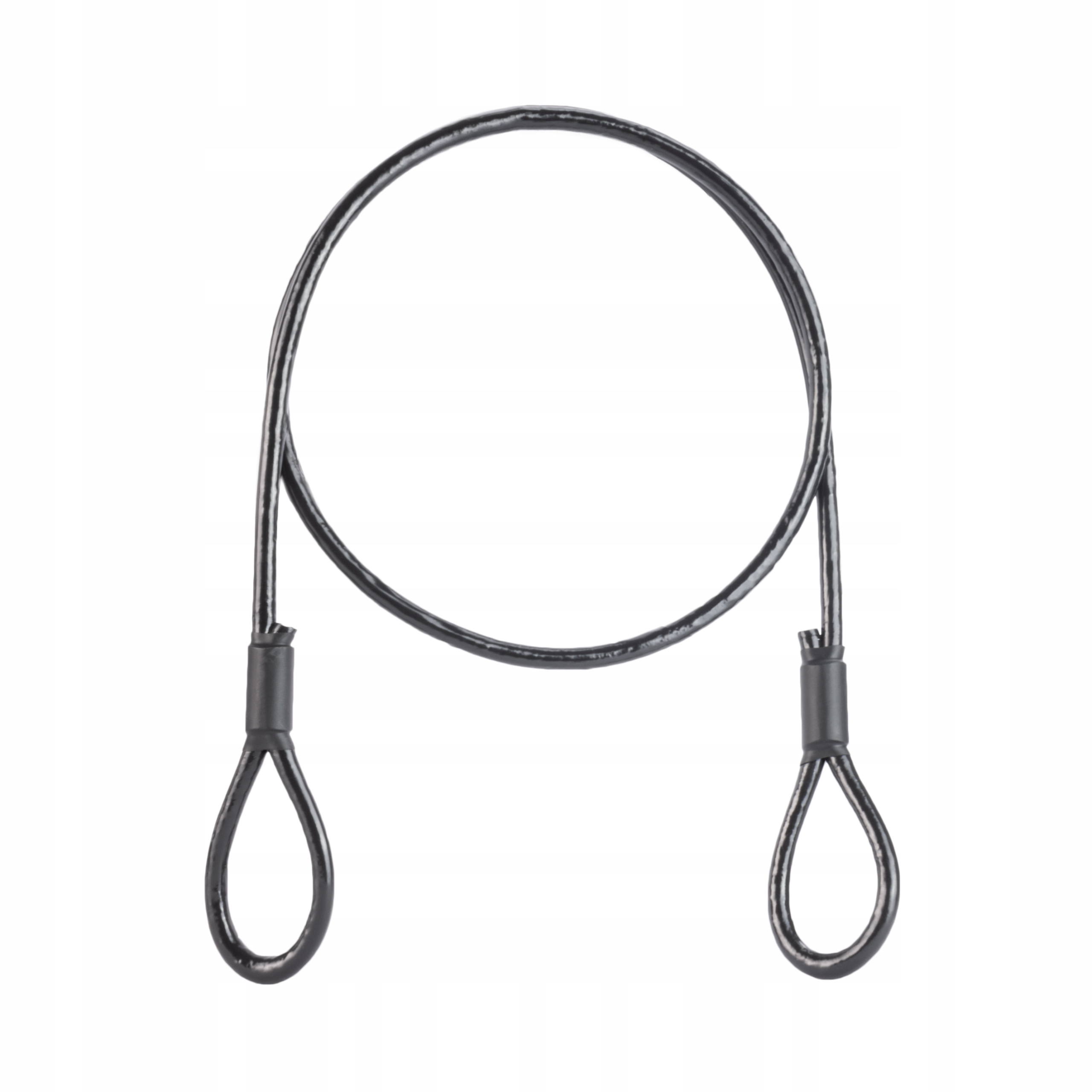 Lina Linka Stalowa PCV z Pętlami Oczkami 3mm 80cm 0,8m