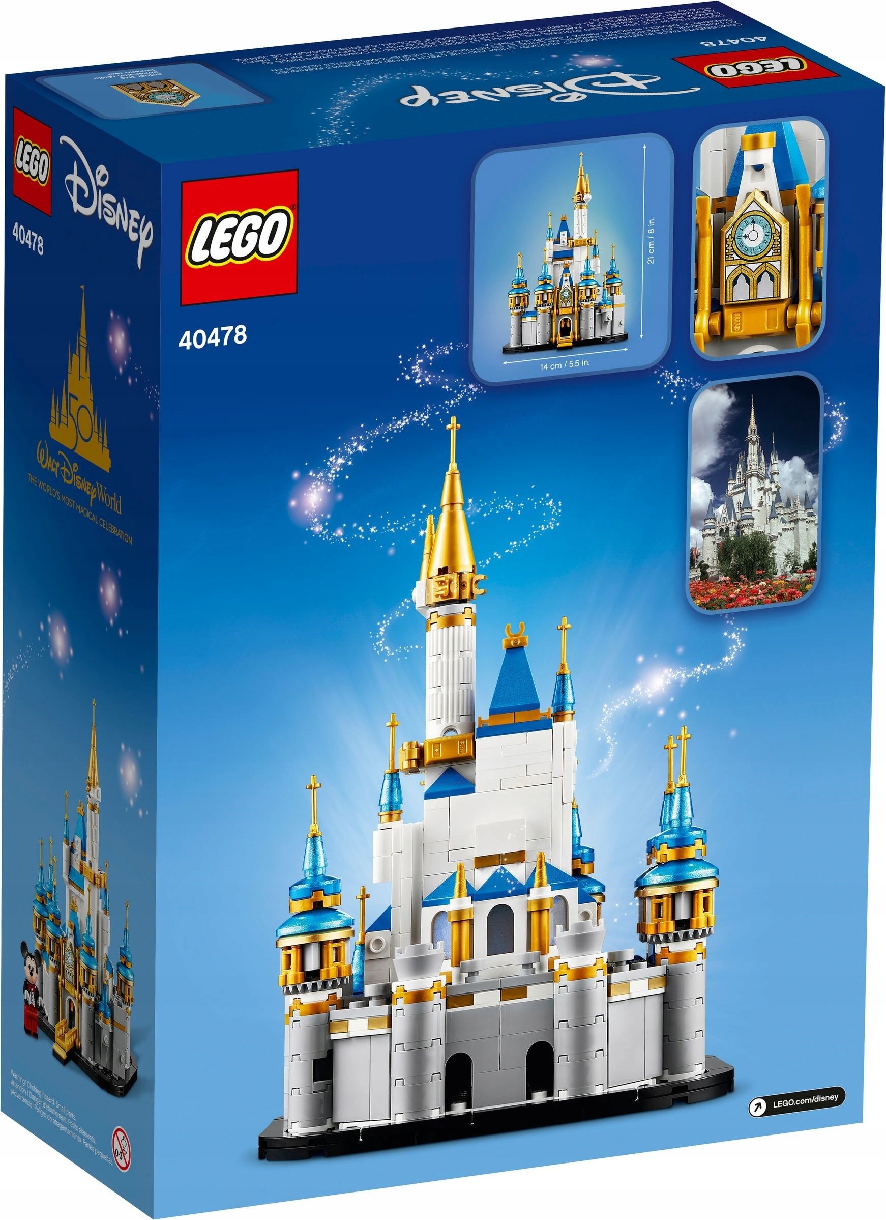 Lego Disney 40478 Miniaturní Disneyho zámek