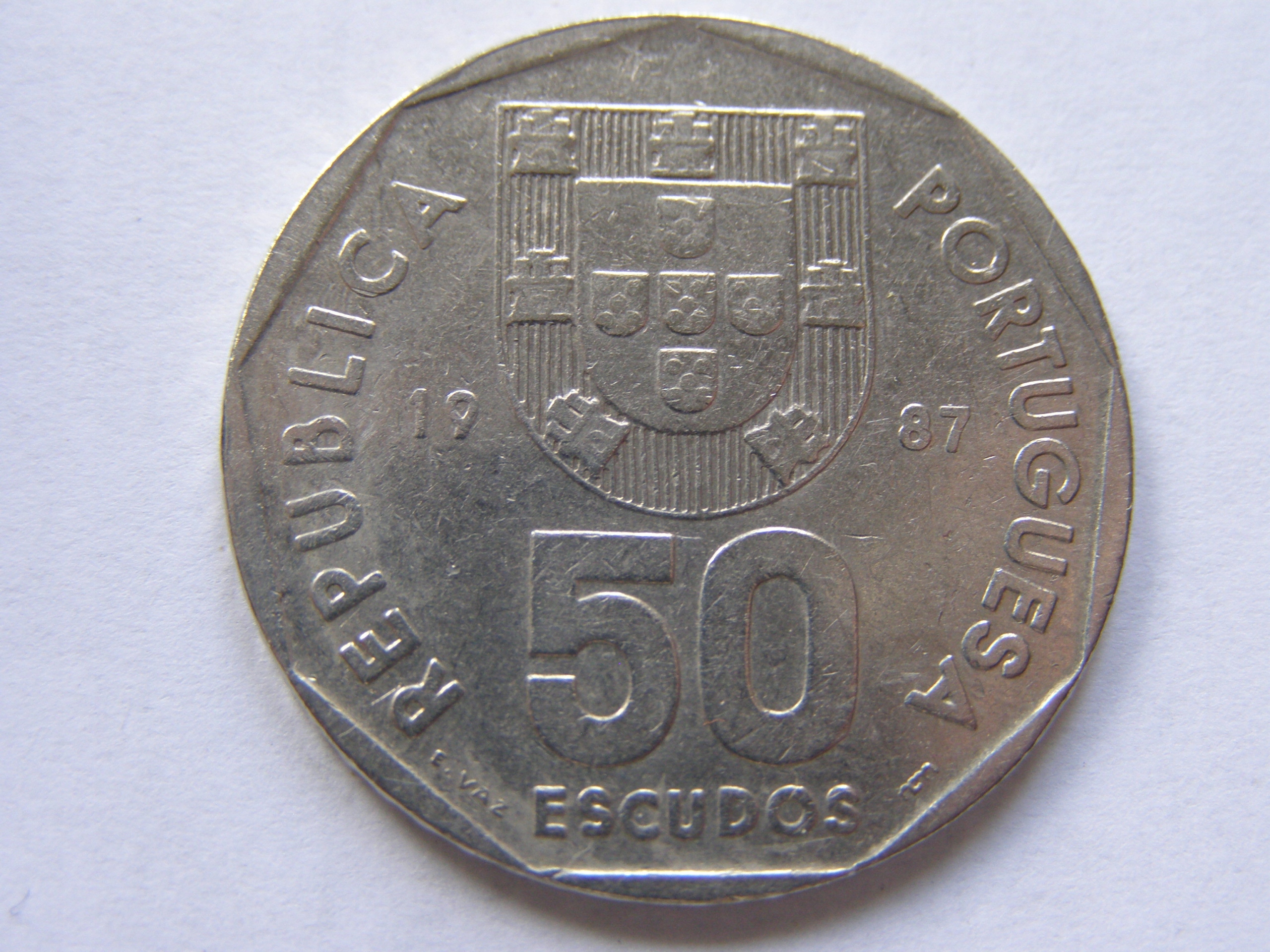 PORTUGALIA 50 ESCUDOS 1987 ROK !!!!!!!!!!!!!! 0099