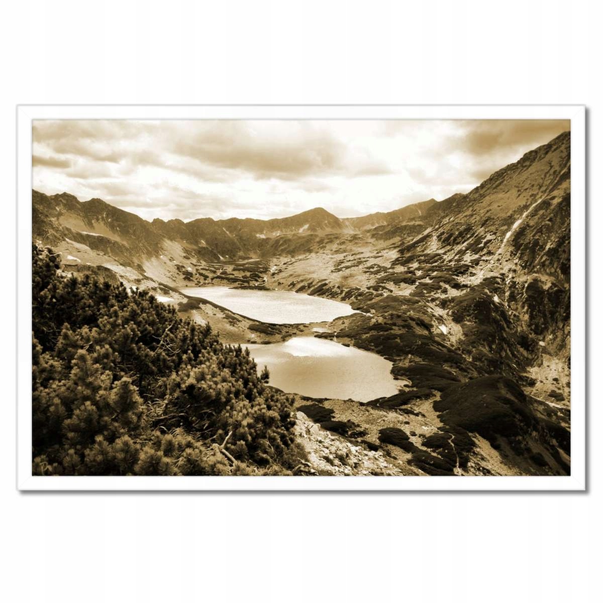 Plakáty v rámu 60x40 Tatry Polské hory Pohled