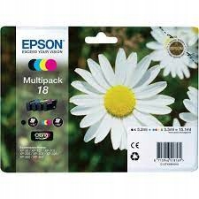 Tusze Epson 18 Zestw 4szt T1806 T1801-1804 XP205 XP415 noBox