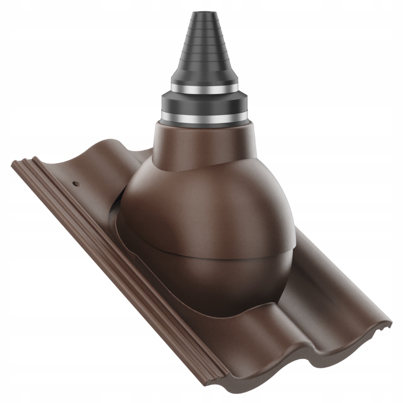 Anténní přechod, vzduchotěsný střešní průchod Sigma Bronz