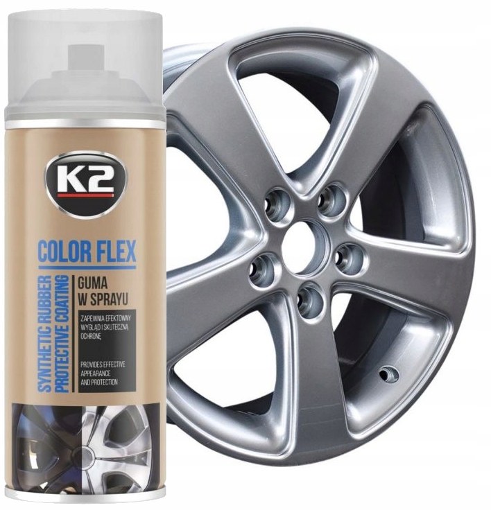 K2 FLEX GUMA W SPRAYU FOLIA BEZBARWNY 400ML