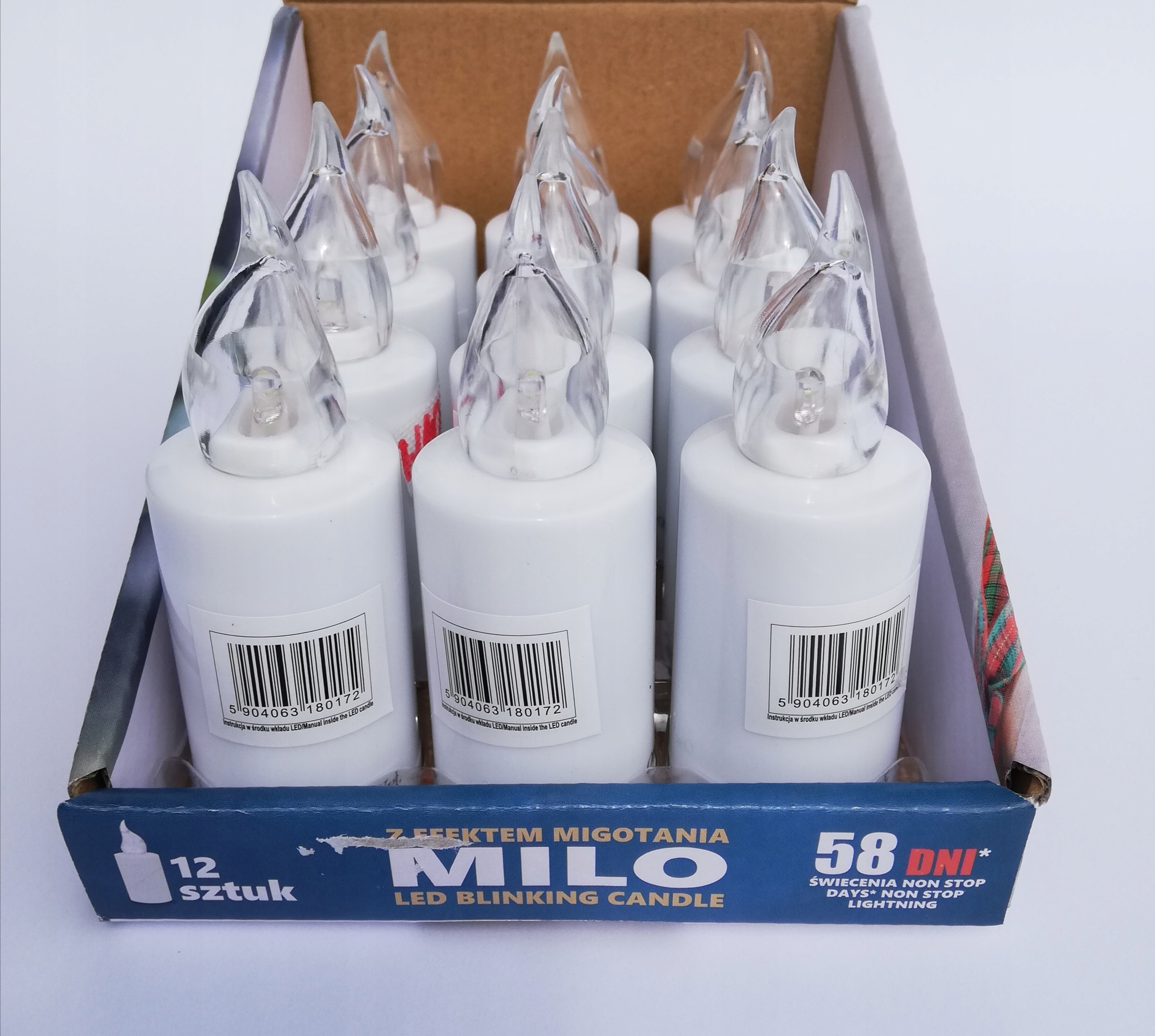 

Wkład do zniczy znicza Led Milo 10 cm