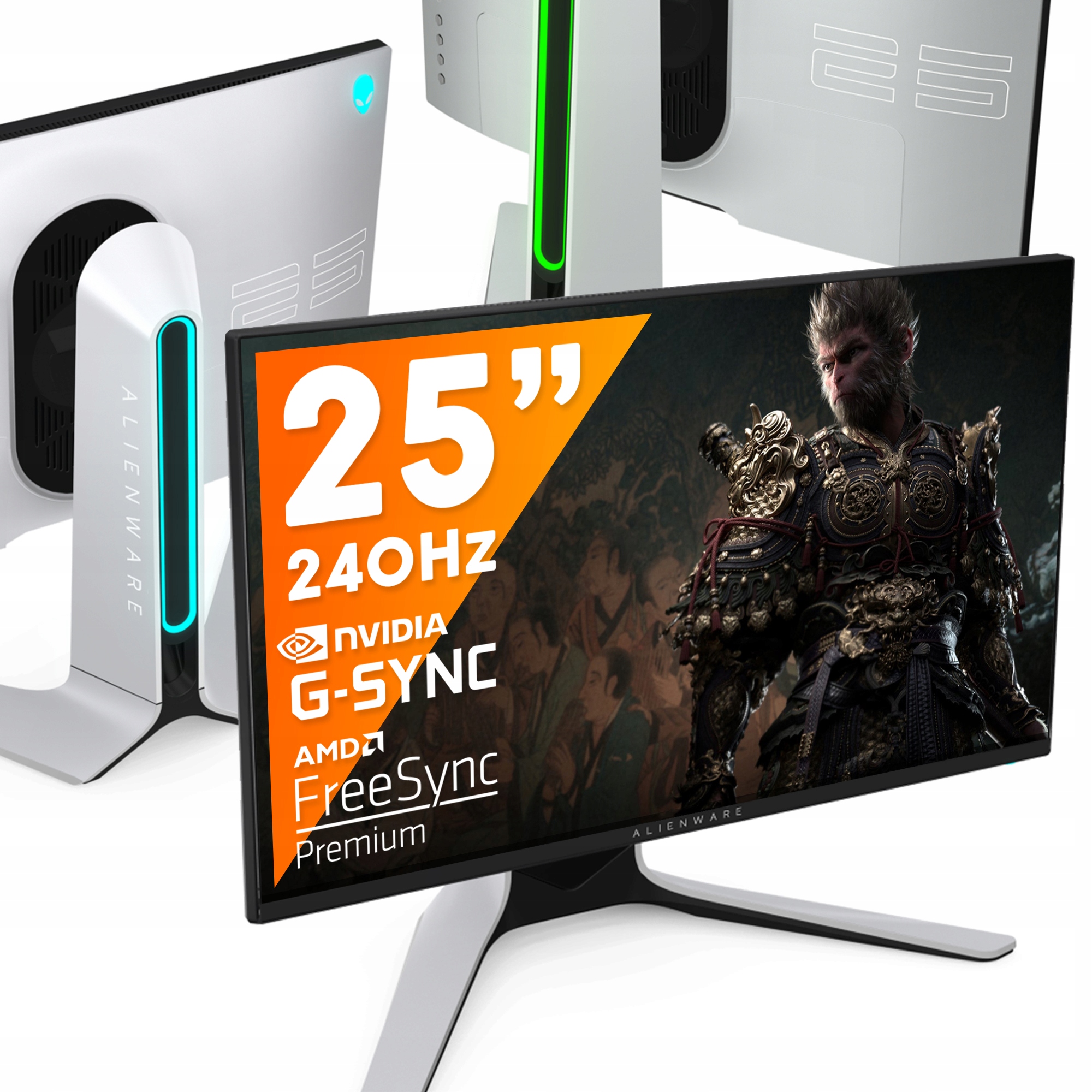 Dell Alienware AW2521HFL 25" Ips Fhd 240MHz Gaming Nvidia G-sync Freesync