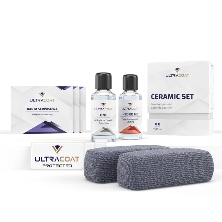 Ultracoat Ceramic Set 50 ml – dvojzložkový keramický náter na lak