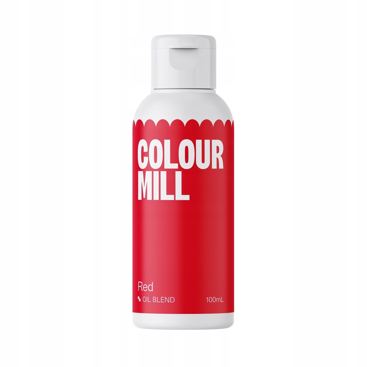 Barwnik olejowy do mas tłustych Colour Mill Red, 100 ml