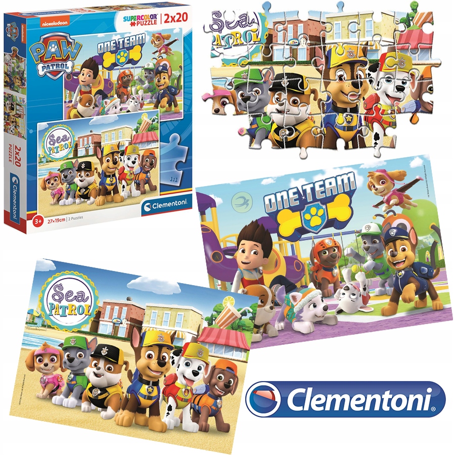 

Clementoni 24779 puzzle Puzzle układanka 40 szt.