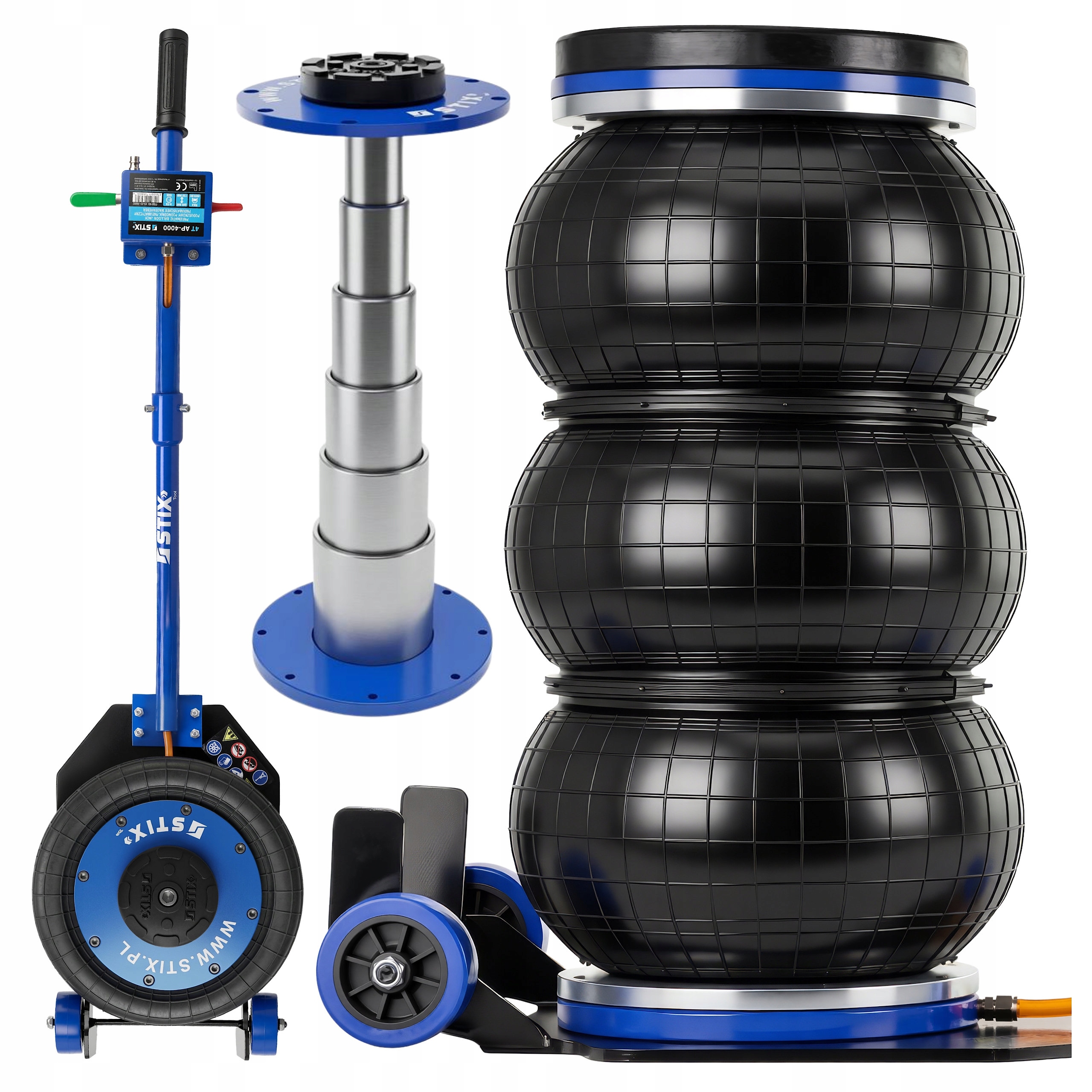 Hever Polštářový Zvedák Polštářový AP-4000 4T 130-450 mm Stix