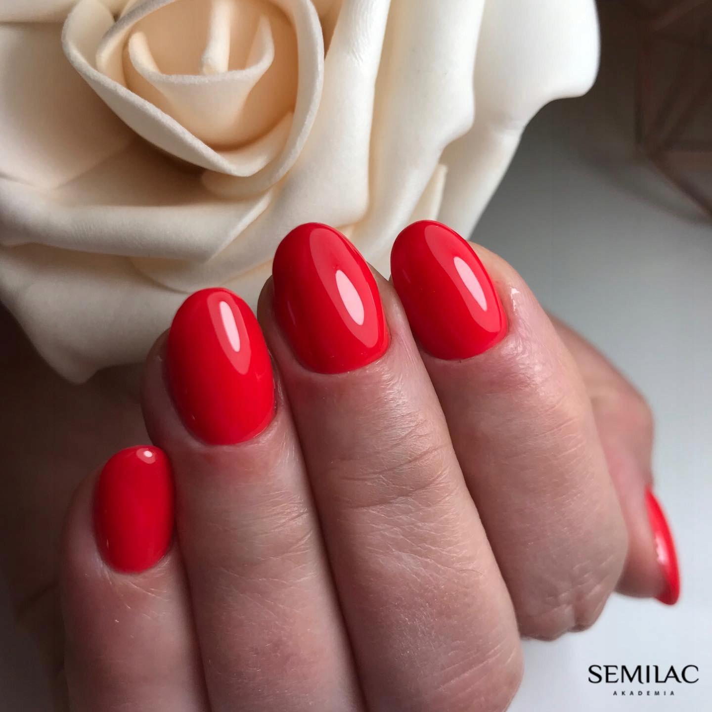 SEMILAC 133 Tutti Frutti UV LED Lakier Hybrydowy 7ml Kolekcja Unique