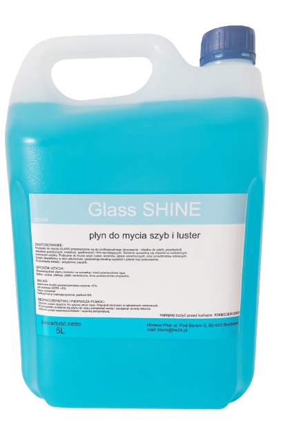 

Glass Shine silny płyn do mycia szyb i luster 5l