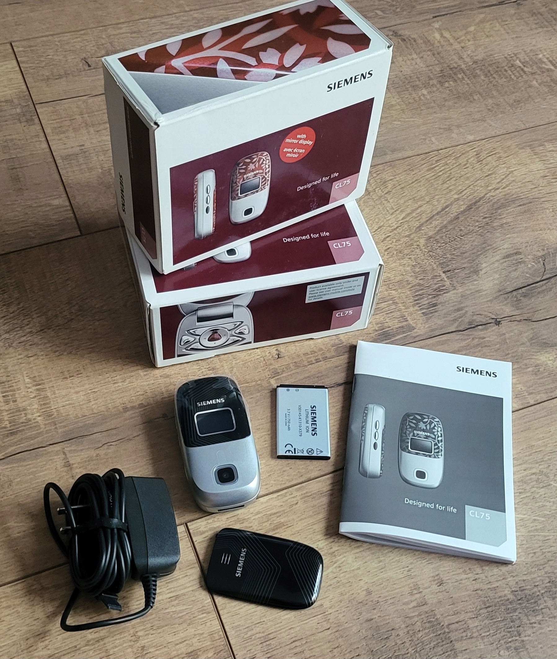 Siemens CL75 Black Komplet Nowy Unikat Jedyny! Dla Kolekcjonera!