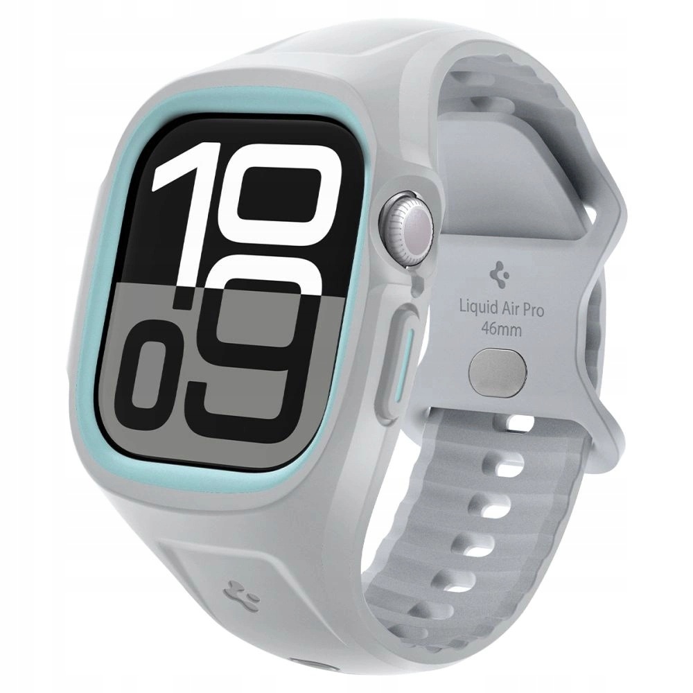 Pásek Spigen Liquid Air Pro pro Apple Watch 10 46 mm šedý