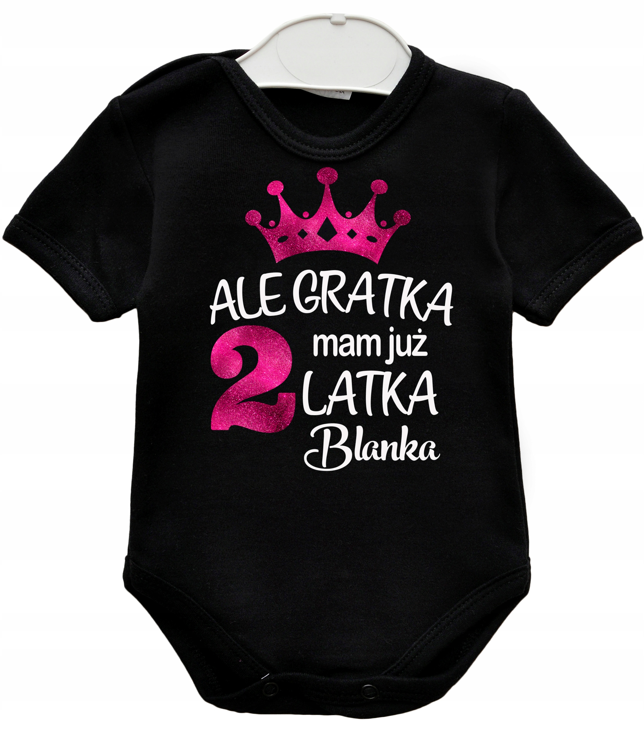 

Body kr rękaw Urodziny Ale gratka mam 2 latka r 98