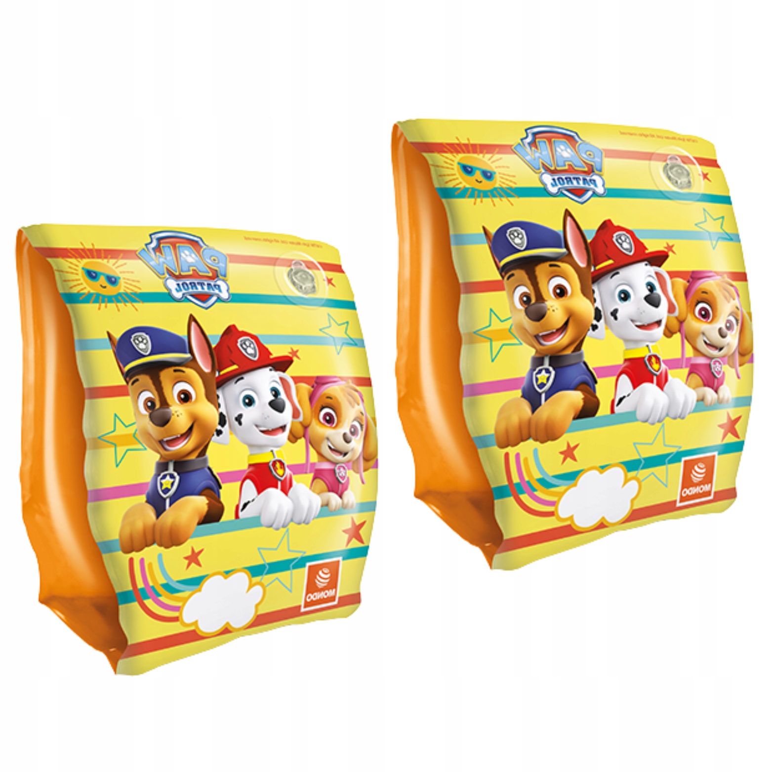 ZESTAW PLAŻOWY BASENOWY DLA DZIECI PIŁKA KOŁO RĘKAWKI PSI PATROL PAW PATROL Długość 25 cm
