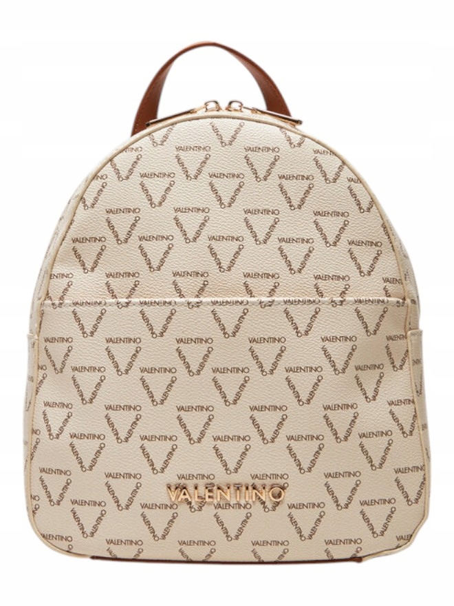 Valentino Dámský Batoh Lady Re Backpack Béžový