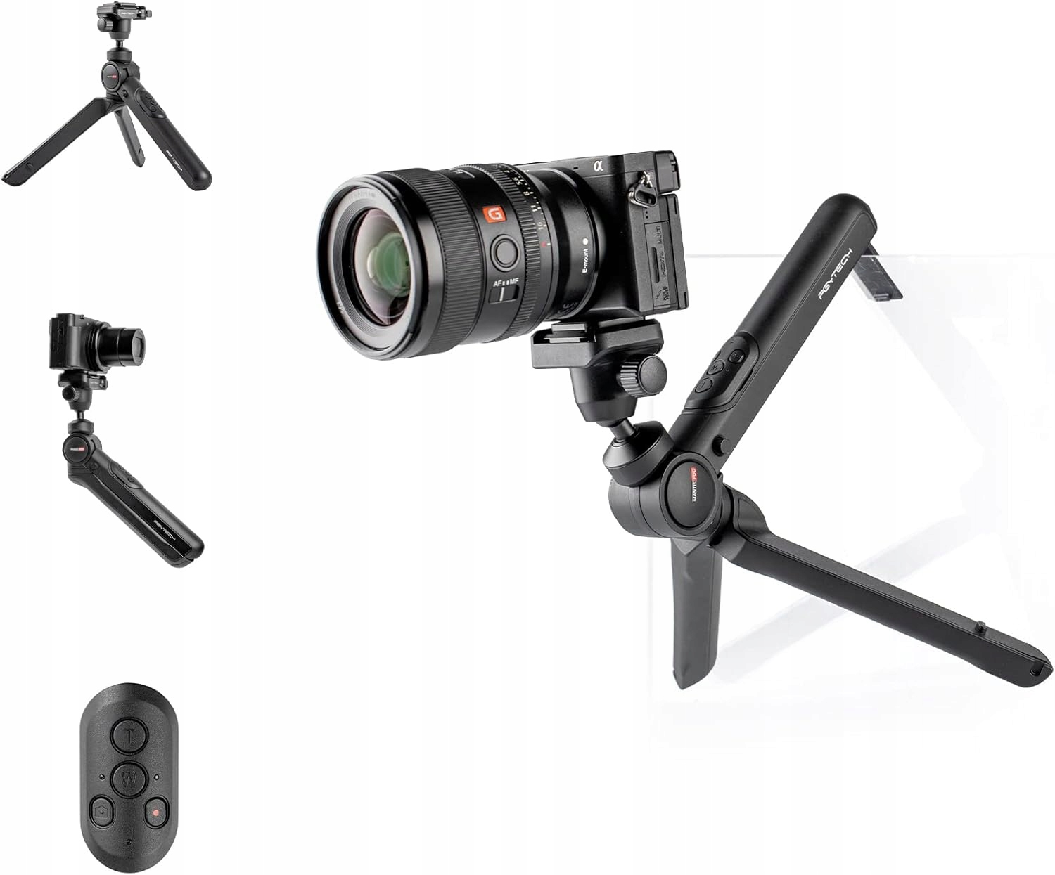 Pgytech Profesionální stativ Tripod Mantispod 2.0 s dálkovým ovládáním Mantis Rc M1