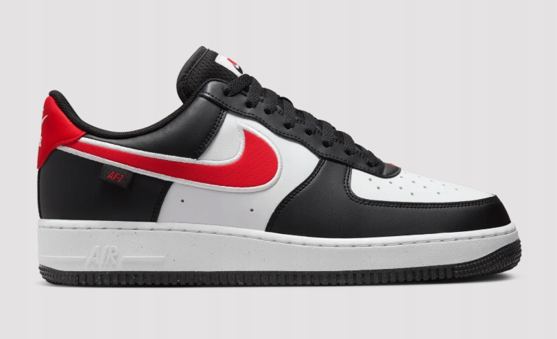 Nike Air Force 1 Low '07 Next Nature Black White University Red velikost 36