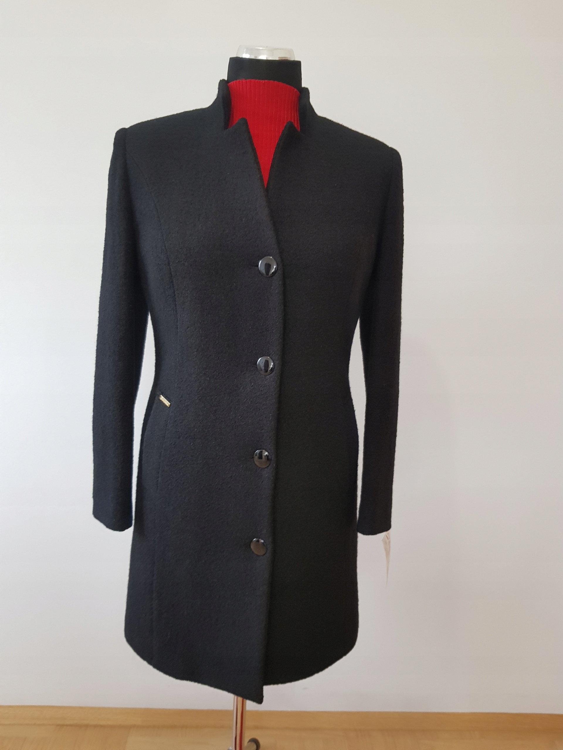 PŁASZCZ CZARNY ROZMIAR 40 42 44 46 48 50 52 Marka inna