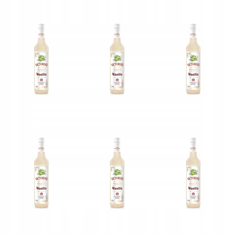 Barmanský sirup vanilka Victoria's 490ML X6