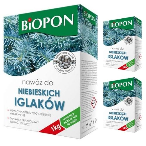 

Nawóz do niebieskich iglaków Biopon 3 kg
