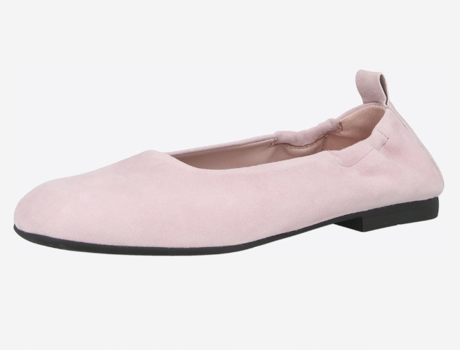Baleríny Copenhagen Studios CPH884 Kožené Semišové Soft Pink vel.37