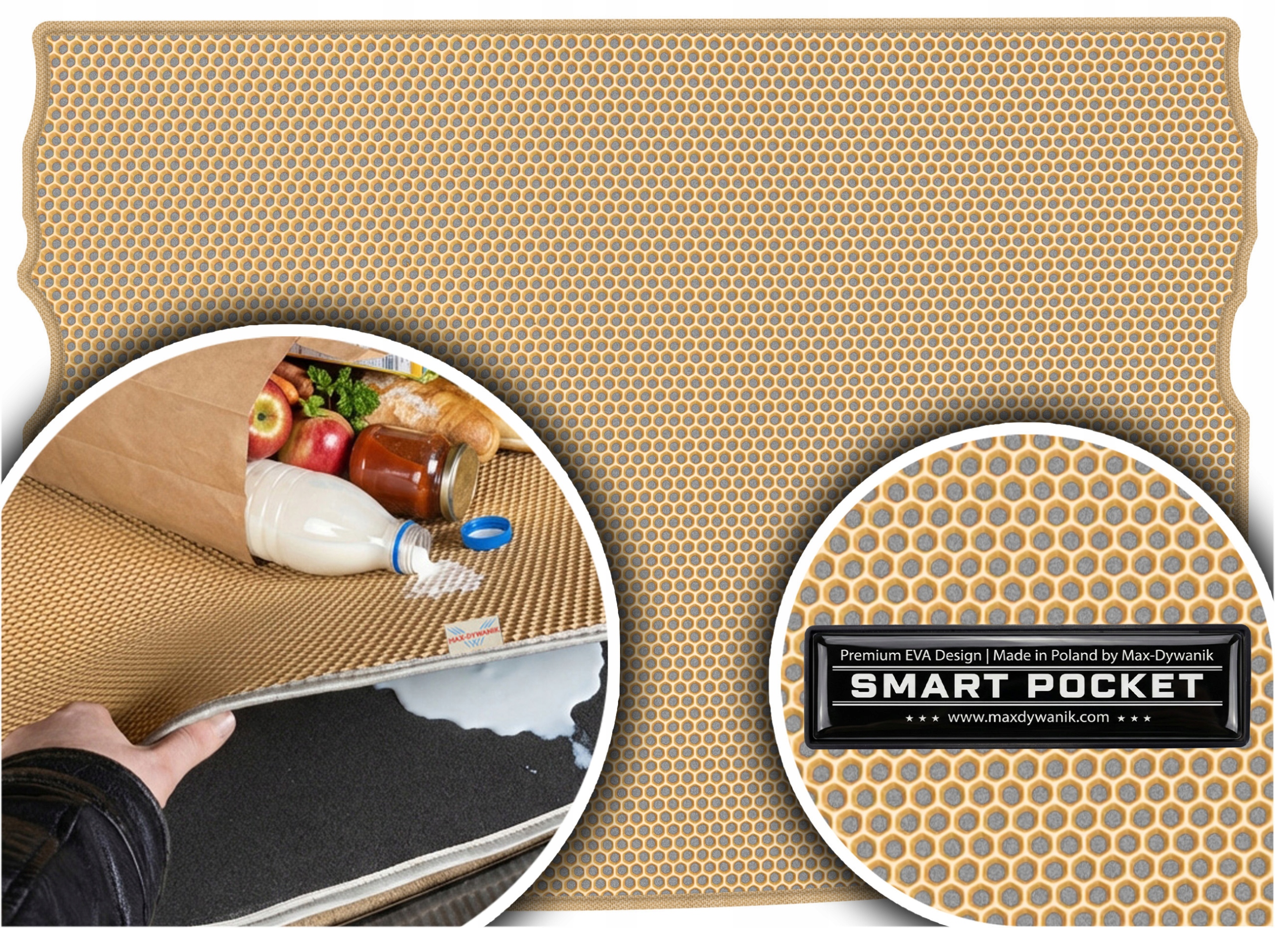 Subaru XV Crosstrek Suv od roku 2024. Vložka do kufru Eva Smart Pocket Béžová