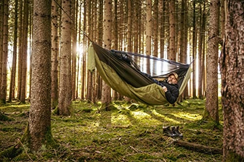 AMAZONAS Ultra Lekki Hamak Moskito Traveller Ocieplany 200 kg 2,75x1,4 m — miniatura 2