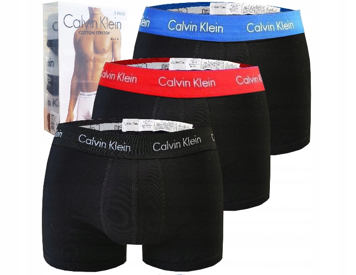 

Bokserki Męskie Calvin Klein 3pak Roz. M